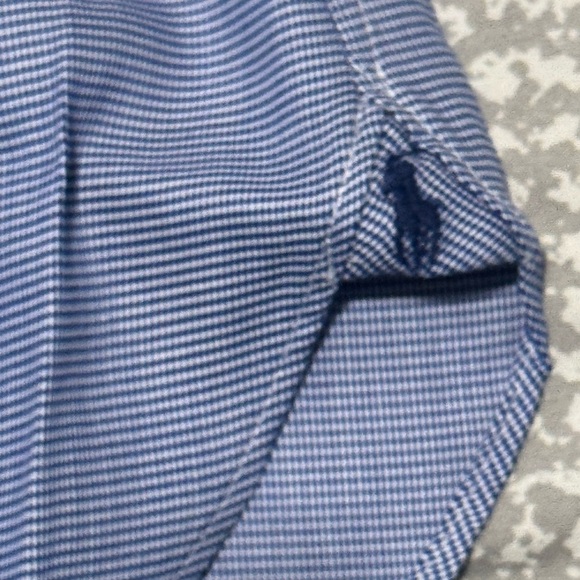 Ralph Lauren Men's Casual Blue Button Down Shirt - Picture 2 of 7